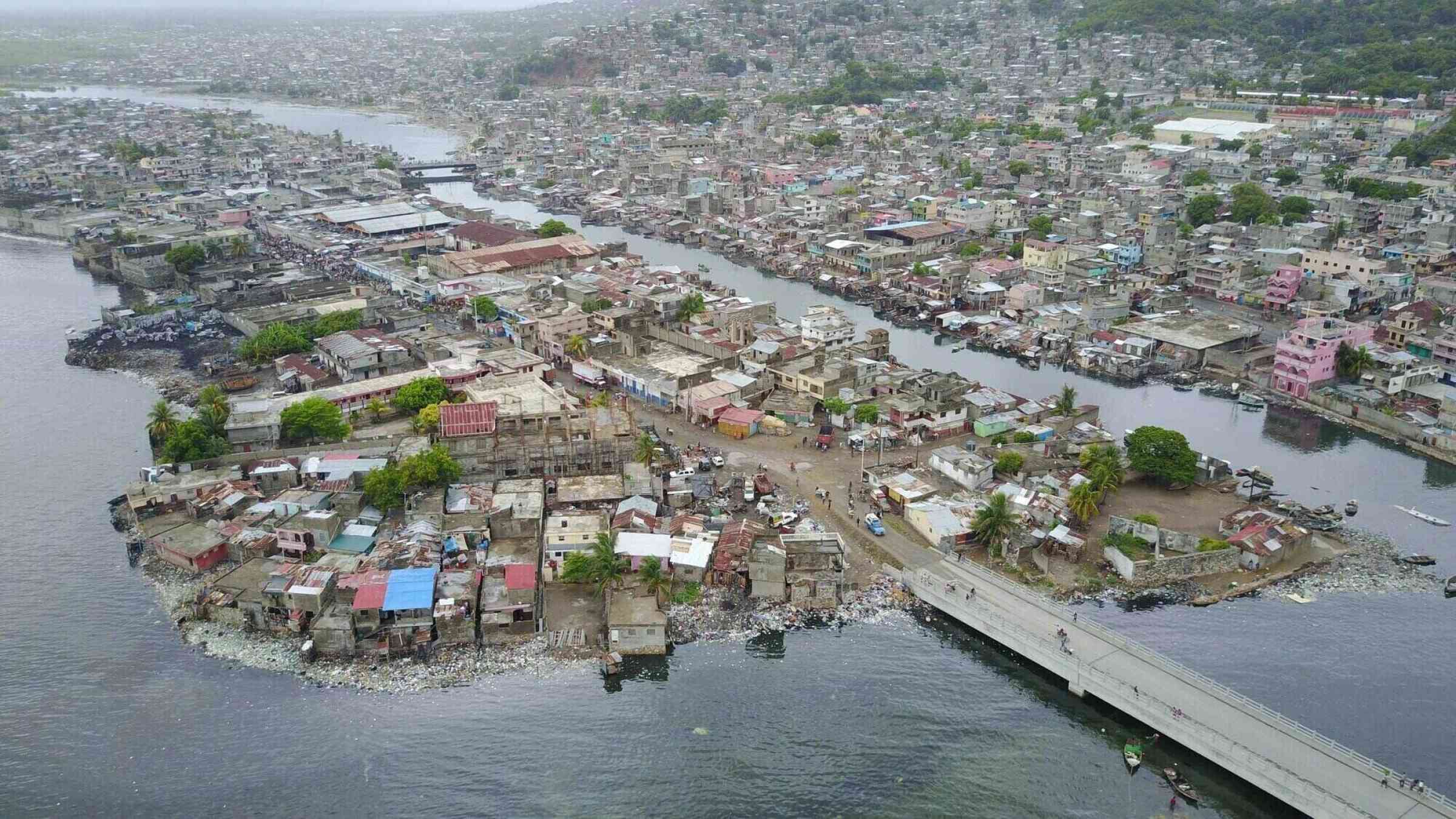 Caribbean Regional Workshop On Integrated Disaster Risk Reduction And   Haiti Drone Image 